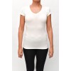 TOP S KRÁTKYM RUKÁVOM WHITE