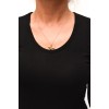 TOP S DLHÝM RUKÁVOM Black