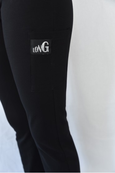 JOGGINGOVÉ NOHAVICE čierne LONG