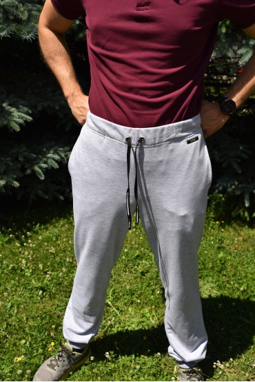 TEPLÁKY LONGER YOUNG SŠM biela šnúrka FASHION