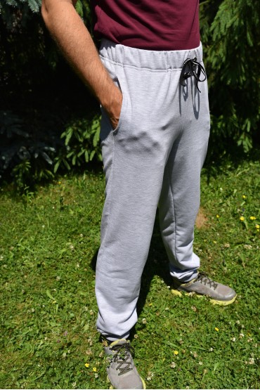 TEPLÁKY LONGER YOUNG SŠM biela šnúrka FASHION