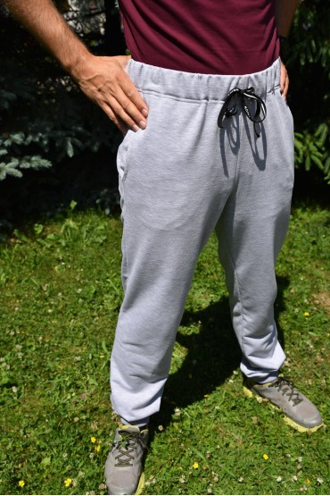 TEPLÁKY LONGER YOUNG SŠM biela šnúrka FASHION