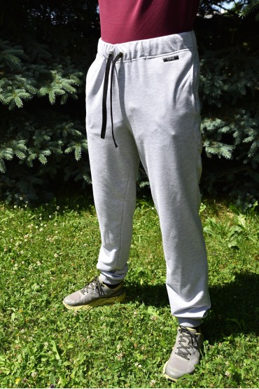 SKLADOM!!! TEPLÁKY LONGER YOUNG SŠM šedá šnúrka
